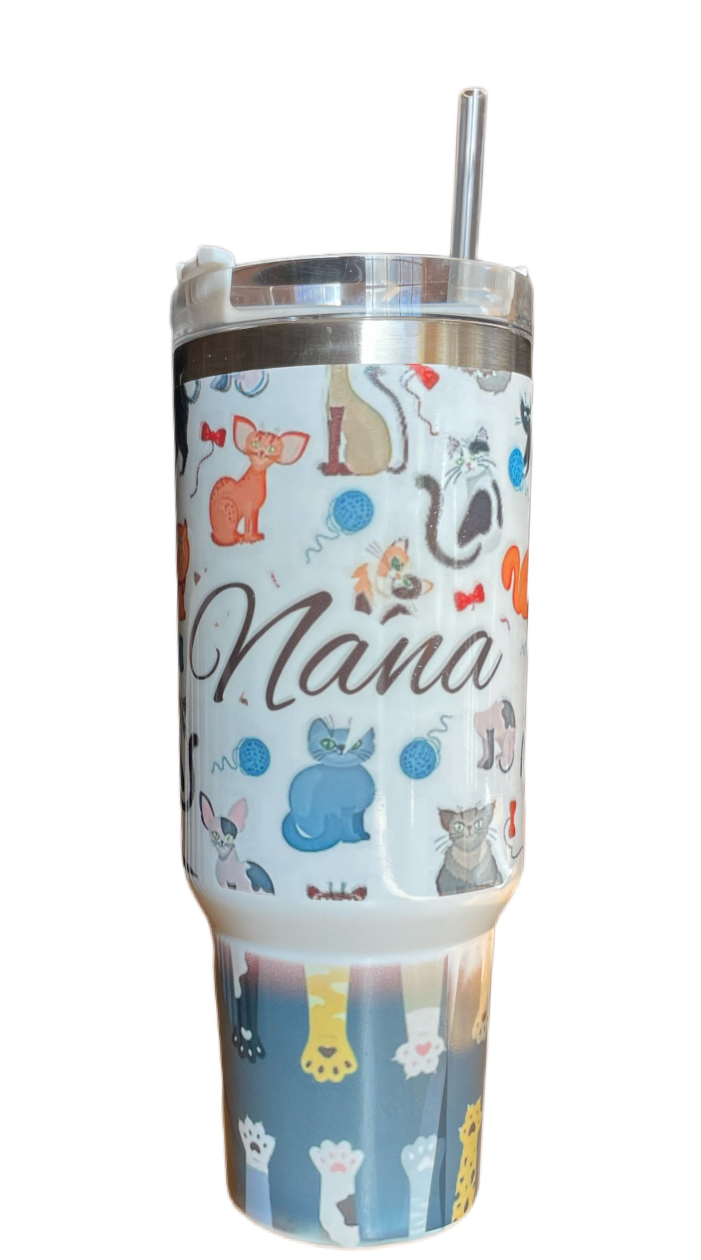 Nana Cat Lady 40oz tumbler