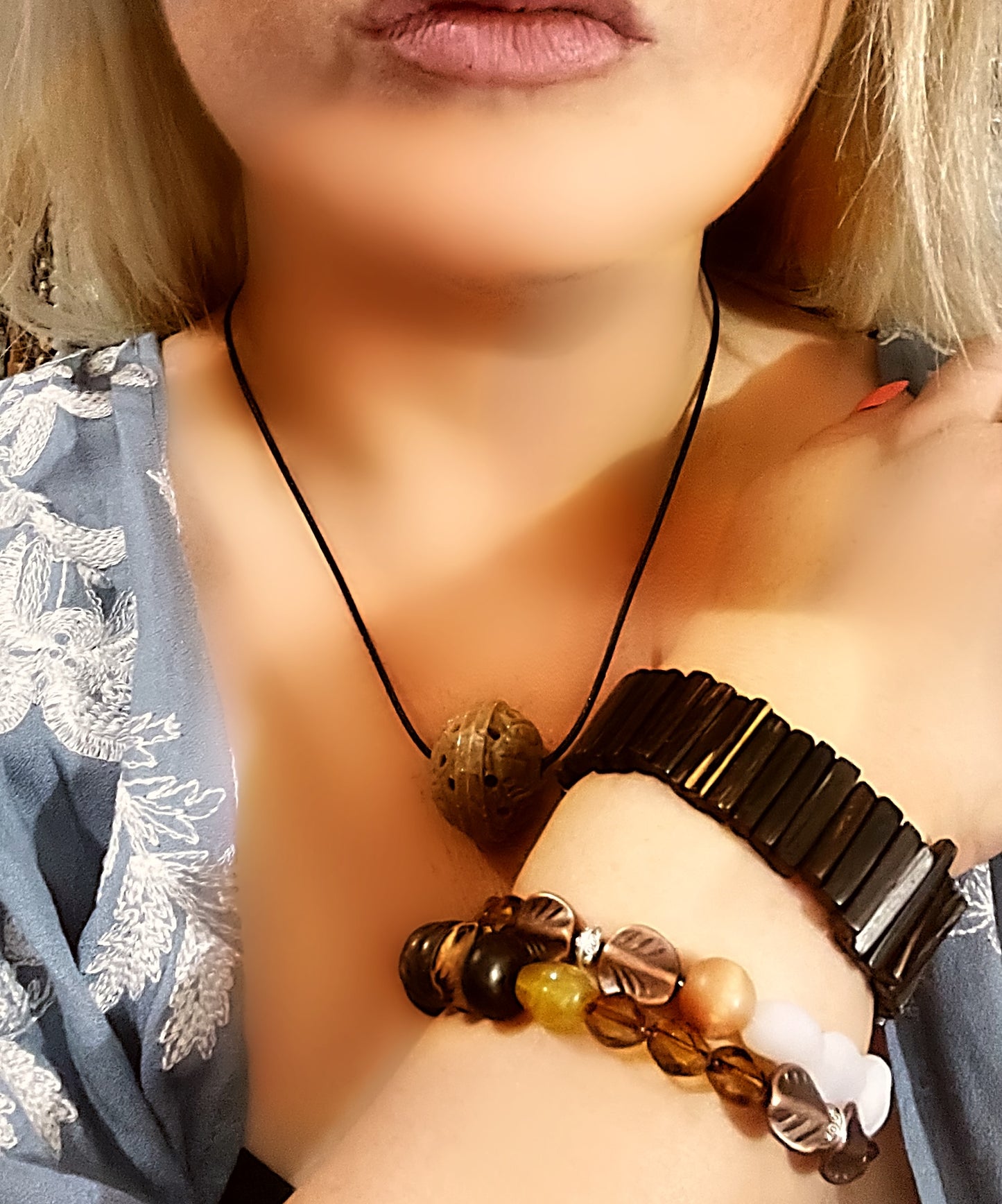 Bohemian Wood Bracelet