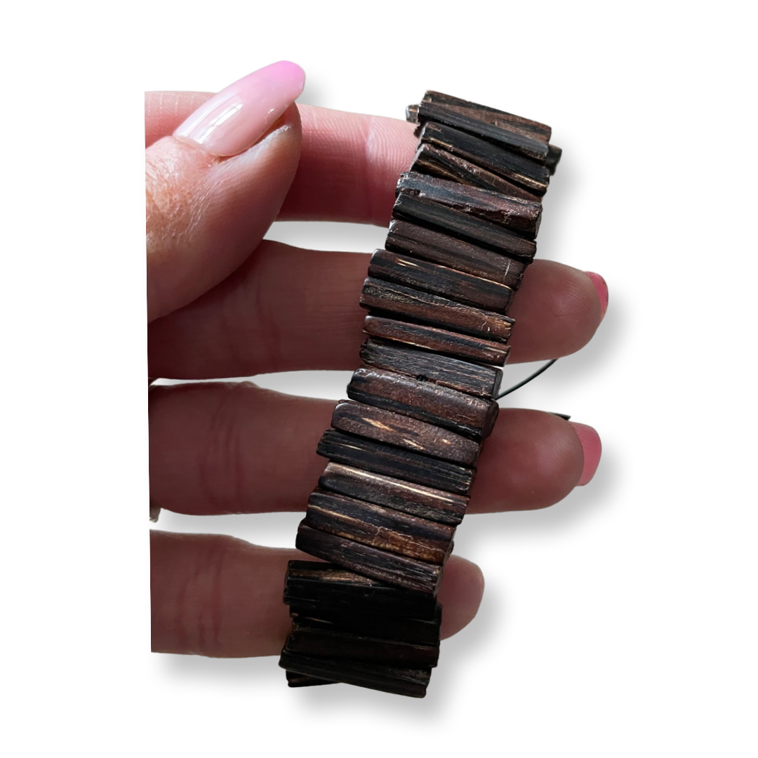 Bohemian Wood Bracelet