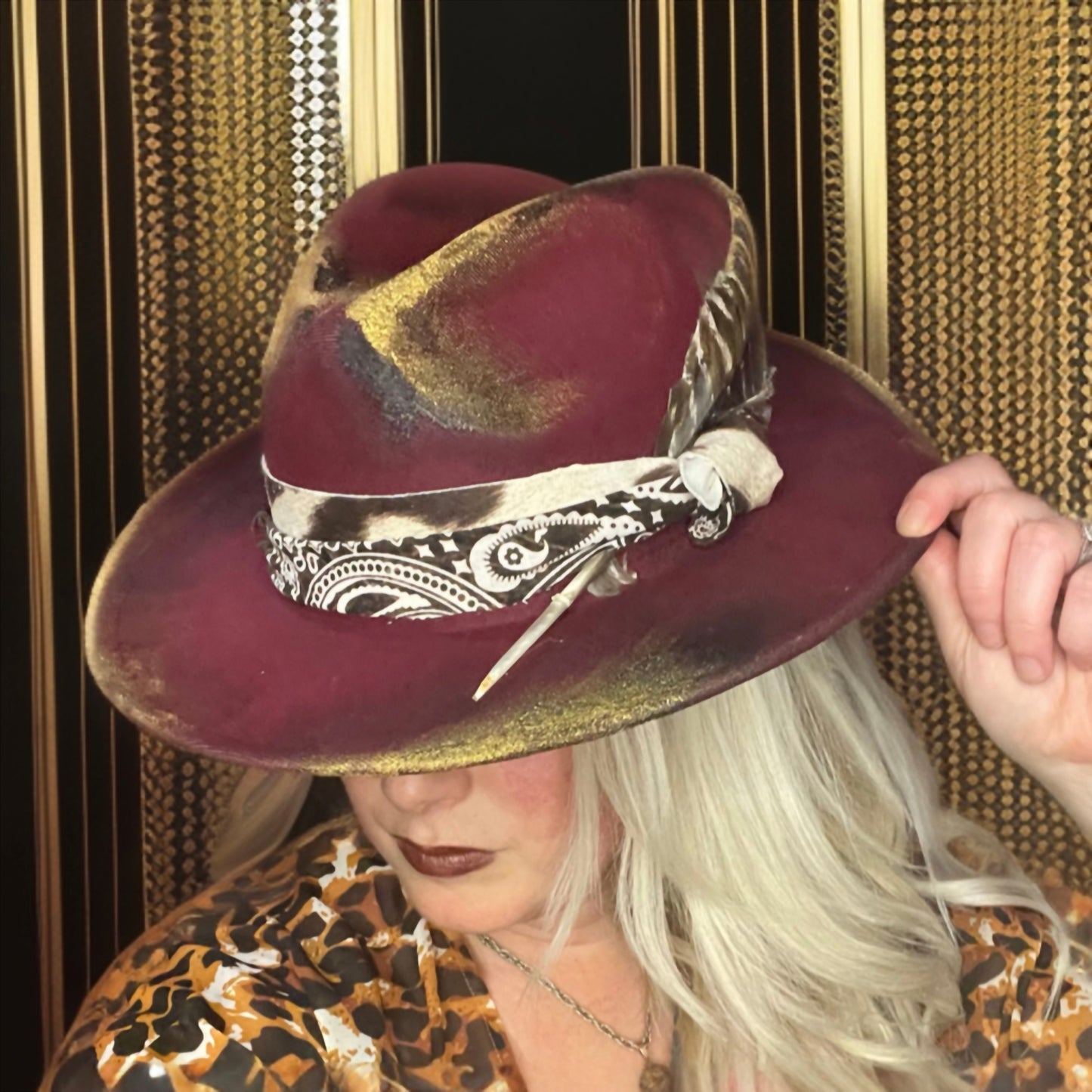 #52 Custom Loralee Garton Hat