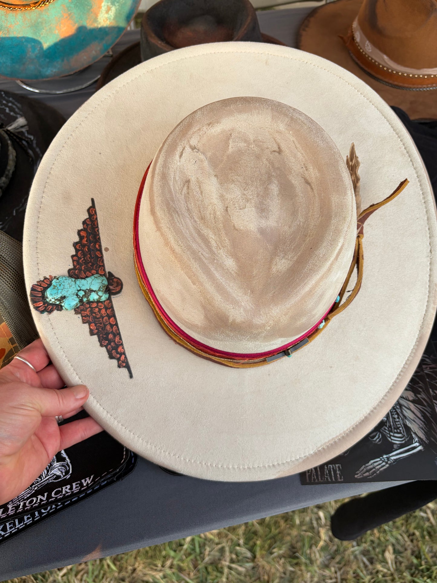 Custom Loralee Garton Hat Number 86 The Thunderbird Hat