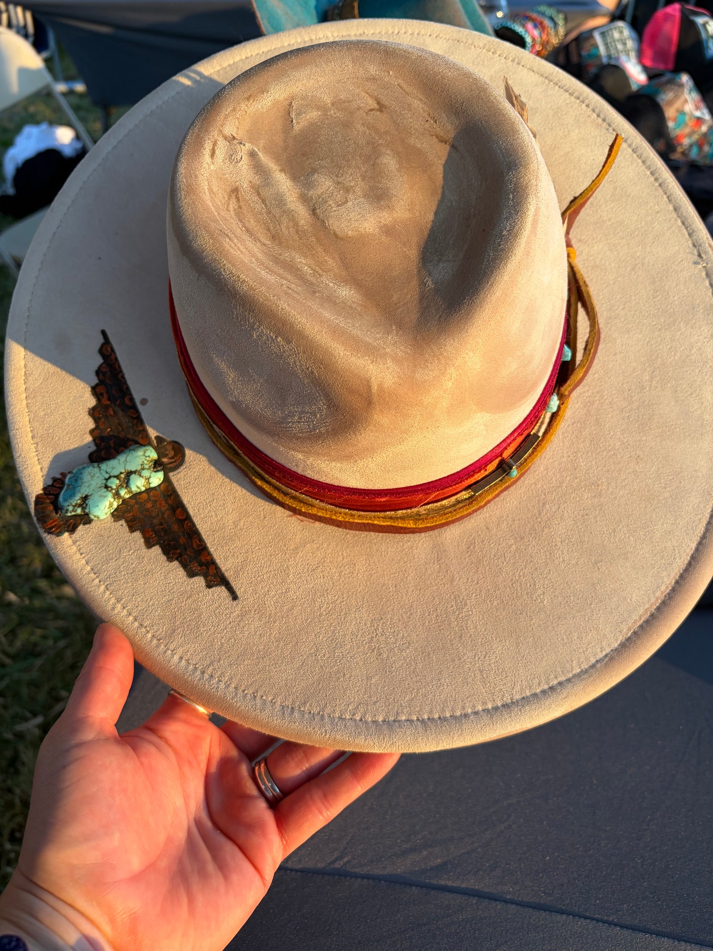 Custom Loralee Garton Hat Number 86 The Thunderbird Hat