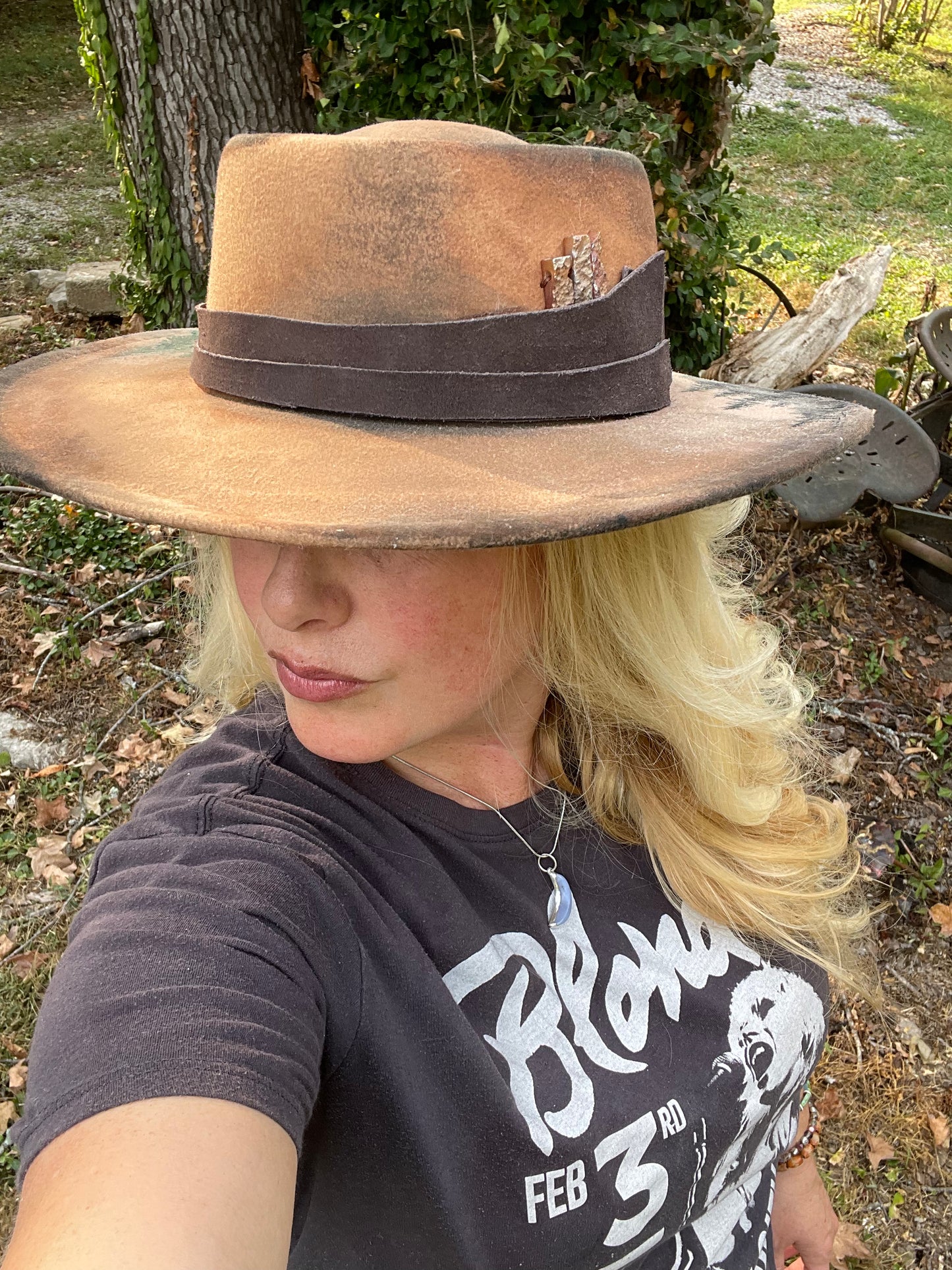 #74 “In The Pines” Custom Loralee Garton Hat