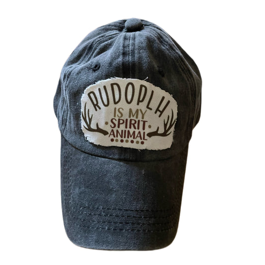 Rudolph Is My Spirit Animal Hat