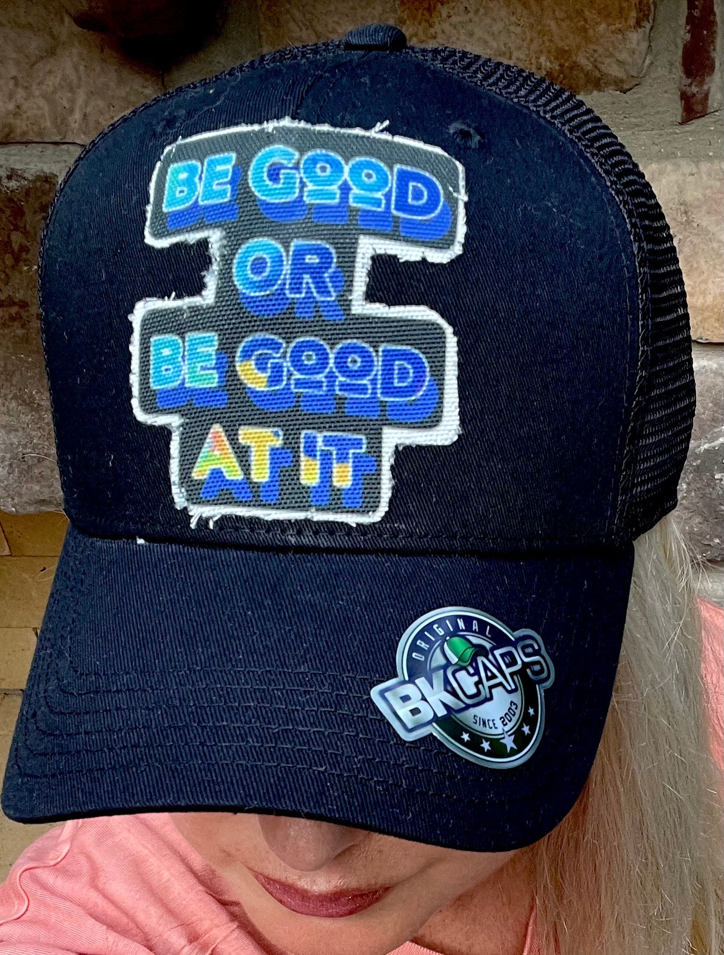 Be Good or Be Good At It Hat