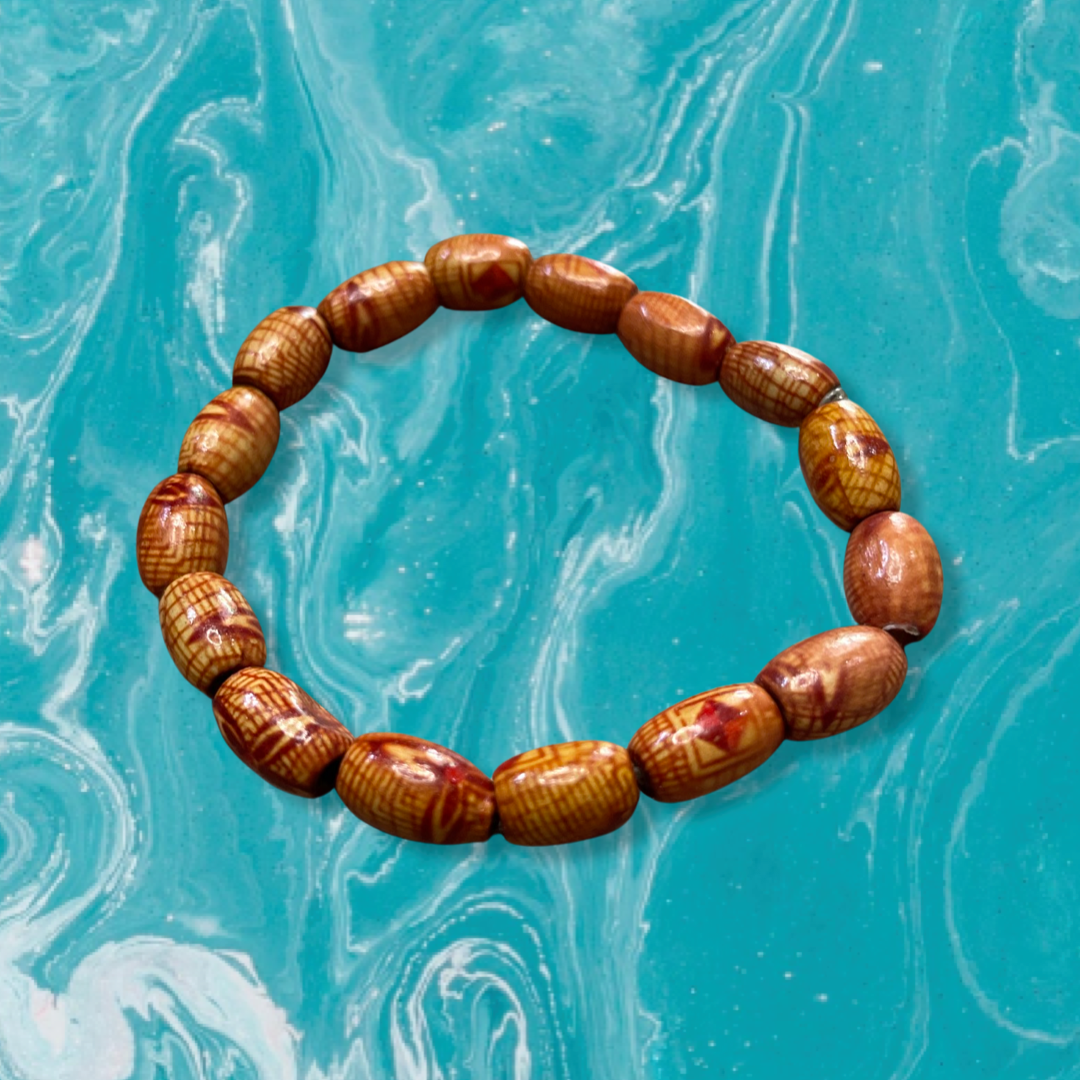 Surf and Turf wood bracelet