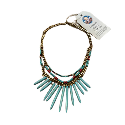 Aztec Queen Beaded Necklace Necklace