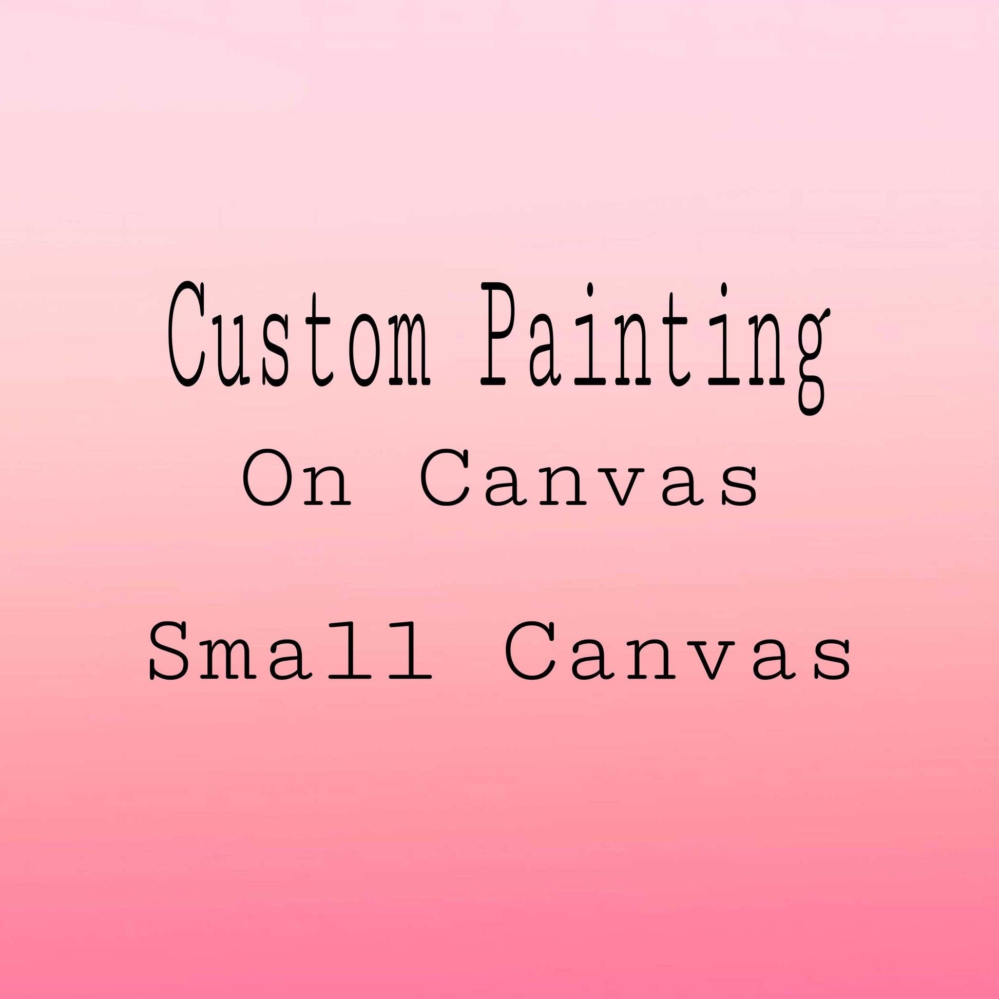 Canvas Small